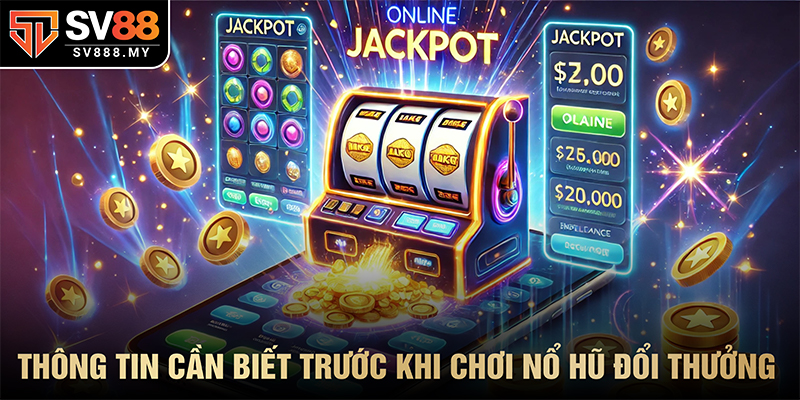 Thông Tin Cần Biết Trước Khi Chơi Nổ Hũ Đổi Thưởng