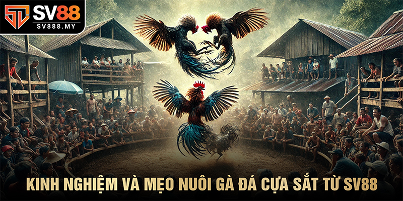 Kinh Nghiệm Và Mẹo Nuôi Gà Đá Cựa Sắt Từ SV88